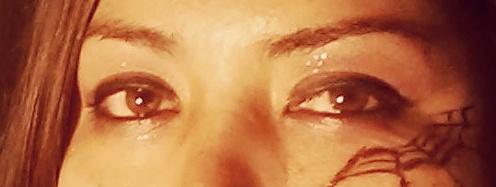 Leticia613's tweet photo. @kevinandbean #TwoEyeballs Happy Halloween! Leticia from Long Beach https://t.co/7lldjIZesU