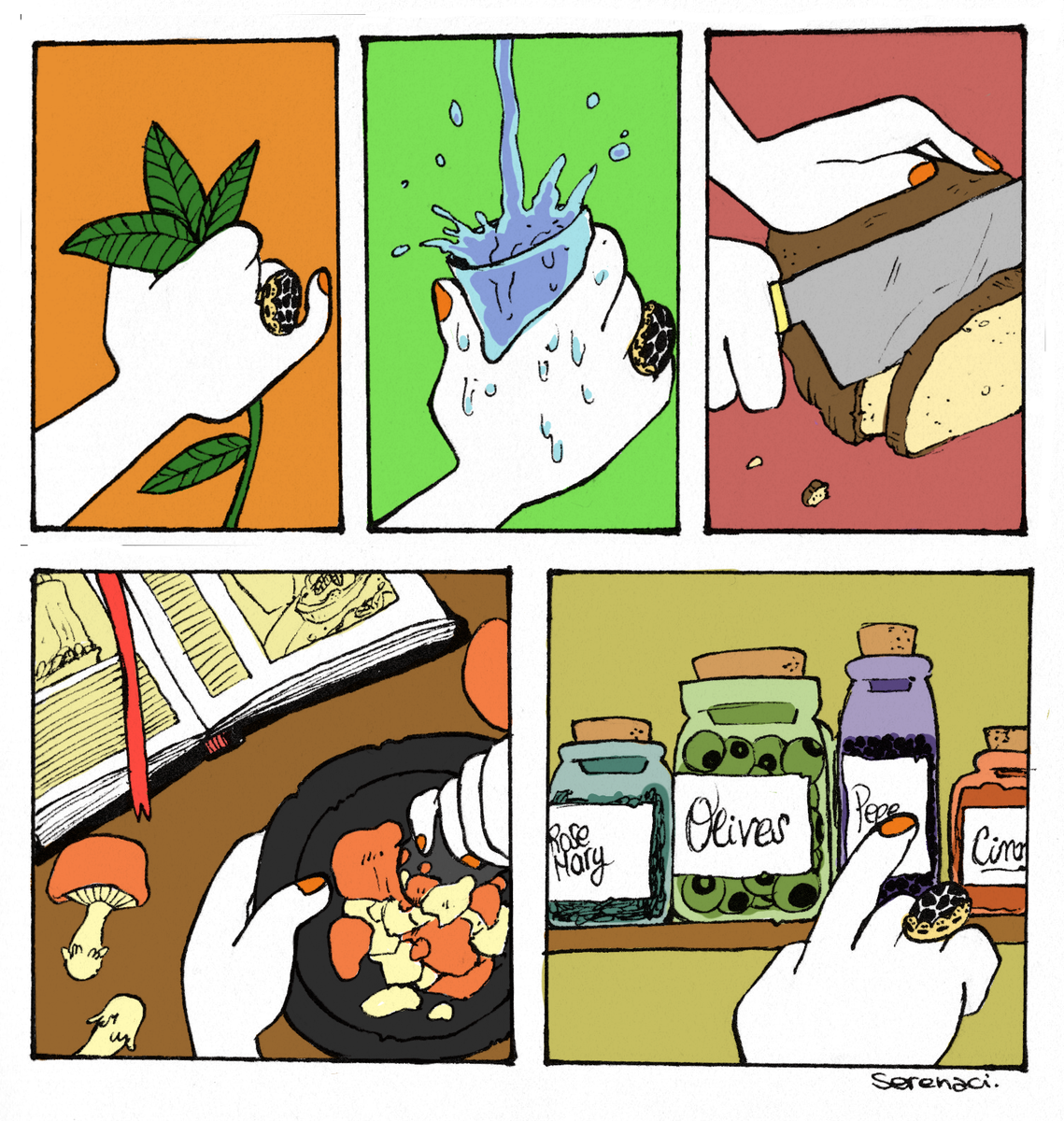 I swear I am so proud of myself. Digitally colored #inktober.
#illustration #comic #drawing #art #cooking 