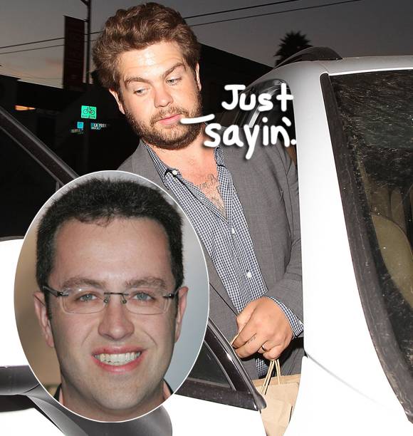 PerezHilton's tweet image. #JackOsbourne thinks #JaredFogle should be put to death! goo.gl/SBLlsg
