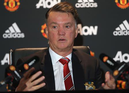 SkySportsPL's tweet photo. WATCH: 'Sticks and stones can break my bones but names never hurt me' - LVG hits back: https://t.co/4ENoR8XYX9 https://t.co/qFBRsO09oy