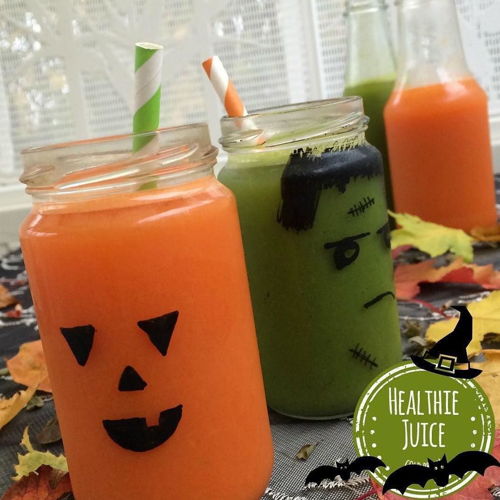 HealthieJuice's tweet photo. Feliz Healthie Halloween! #HealthieJuice #CheJuice #JugodePulpa #viernes #friday #hallowee… https://t.co/1nbqCXnuBh https://t.co/Wq8BEPgee9