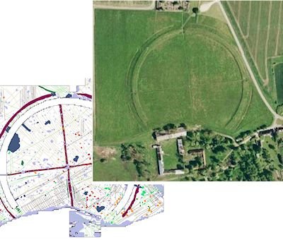 grungeviking's tweet photo. Stunning geophysics @ #Aggersborg #viking #fortress on #openaccess thru @IntarchEditor : https://t.co/MegKhT2qGY https://t.co/GuieWoxY5Z