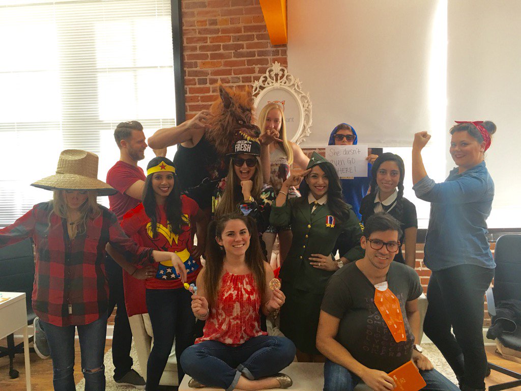 staxpayments's tweet photo. No tricks, just treats at Fattmerchant HQ 👻🎃🍂 #HappyHalloween #TrickOrTreat #GetFatt https://t.co/zi4xwRWCjg