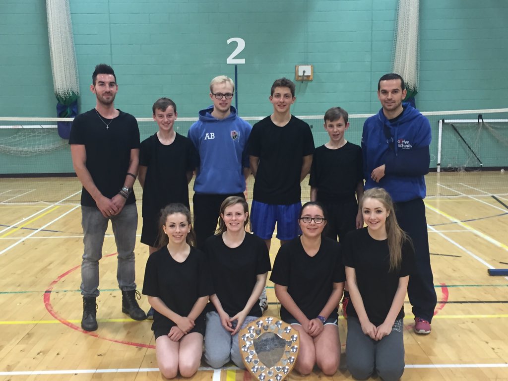 PL U19 badminton champions. 9 years in a row. Well done and thanks to <a href="/paul_van_r/">Paul Van Rietvelde</a> ex-PL for handing trophy over