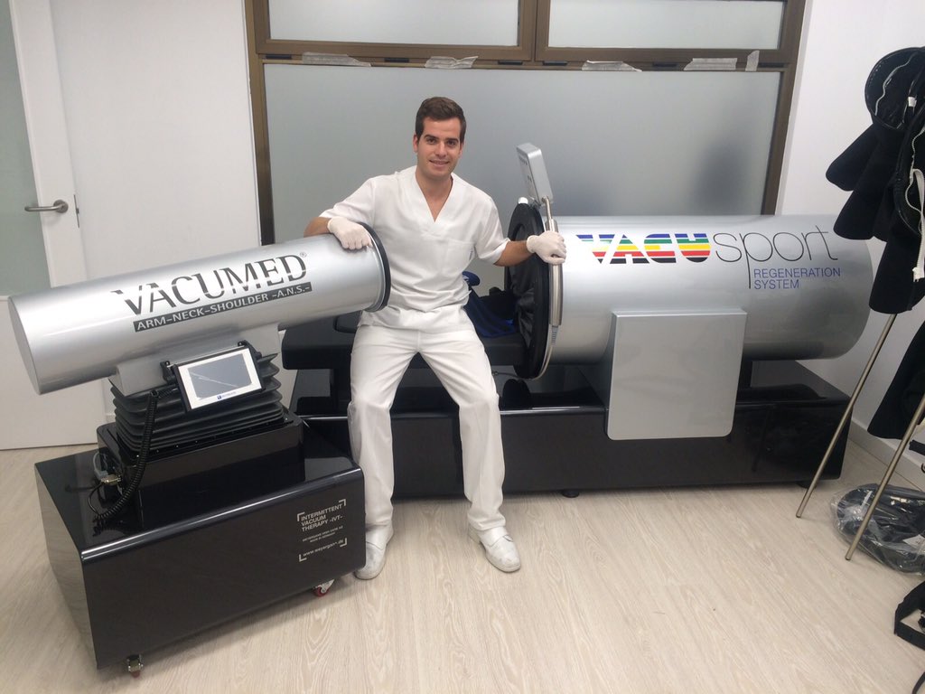 vguaita13's tweet photo. Clínica de fisioterapia Roberto Martin. Vacusport: reduce hasta en un 60 % la recuperación tras un esfuerzo físico. https://t.co/3pewvBeAxr