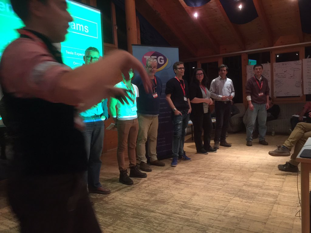KlausMPeitzsch's tweet photo. 9 great ideas, 9 highly motivated project CEOs at @StartupAlm #startupalm https://t.co/8gt6W0OBHH
