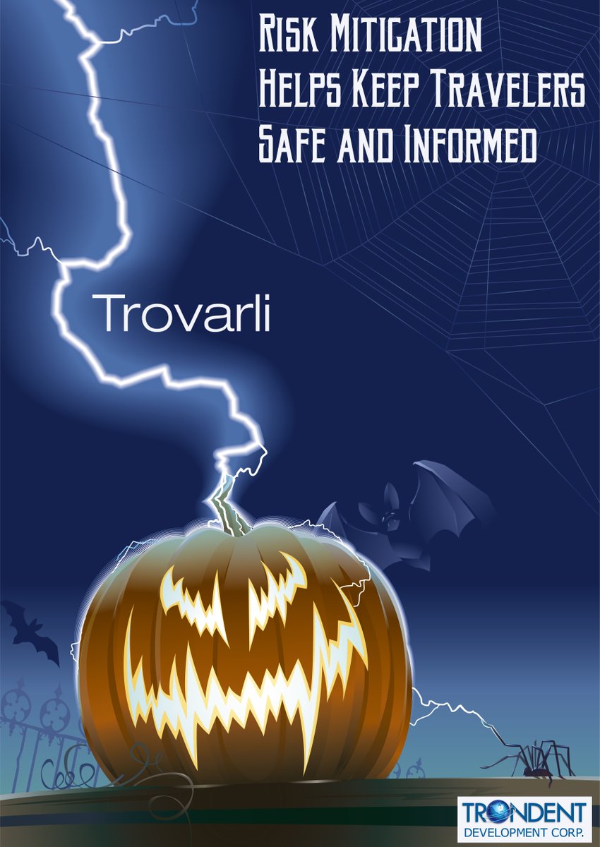 trondent's tweet photo. #travelers face all kinds of challenges- cancellations, delays, #zombies. #Trovarli helps them stay connected &amp; safe https://t.co/Y0NCLEsOGX