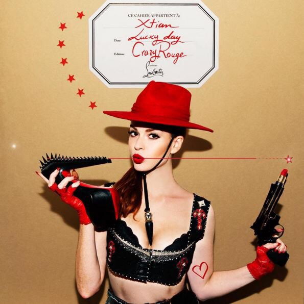 LouboutinWorld's tweet photo. Halloween inspiration brought to you by #LouboutinCharme and Crazy Rouge. https://t.co/pKxSyMRBMZ https://t.co/nUXijEnuCJ