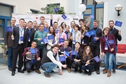 OpticaWorldwide's tweet photo. Congrats @spbifmo_en's OSA Student Chapter on winning an Excellence Award during #FiO15 https://t.co/wXHlJJmMxL