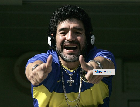 Happy birthday to Diego Maradona! The Argentine soccer great turns 55 today! 