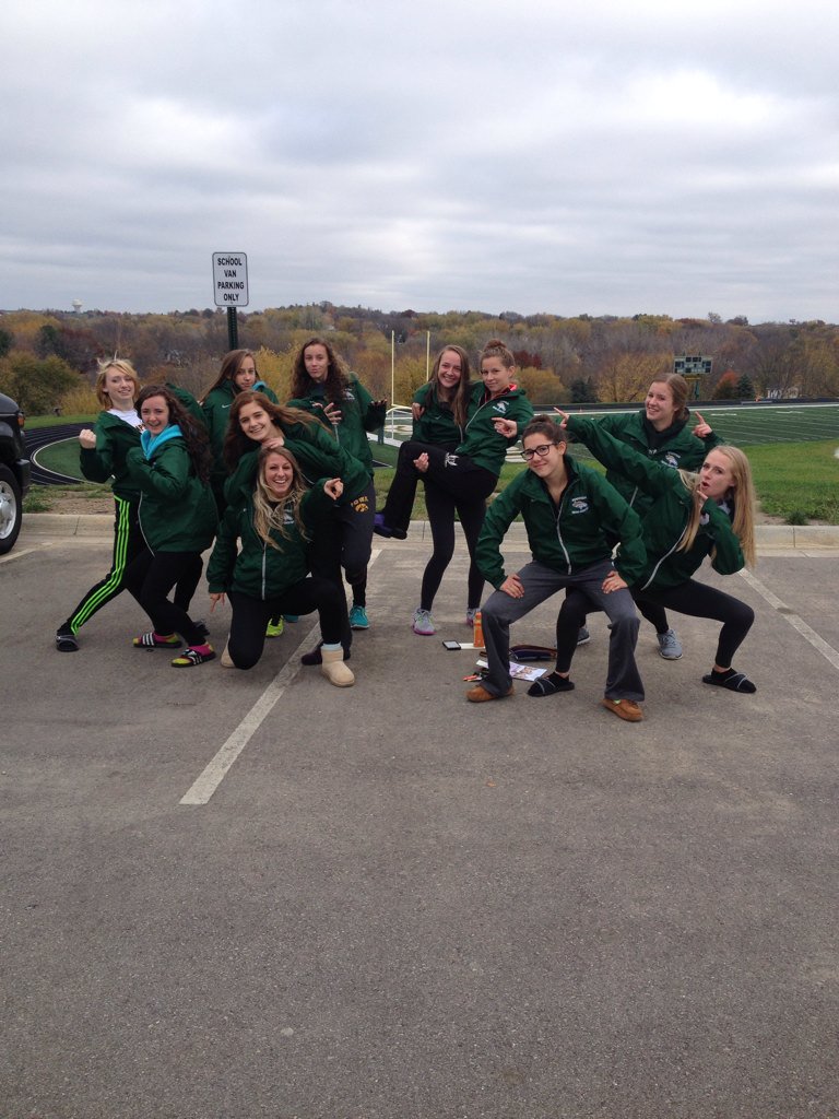 coachkleiner's tweet photo. XC Mustangs ready for fort dodge is fort dodge ready?!? #state2015 #2inarow #letsrunfast #letsgostangs https://t.co/qERPymzs0e