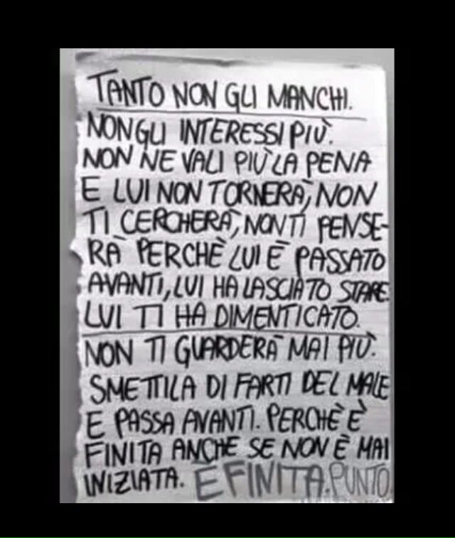 Francesc3005's tweet photo. "È FINITA ANCHE SE NON È MAI INIZIATA" dice tutto... https://t.co/z4WzPFYJiA