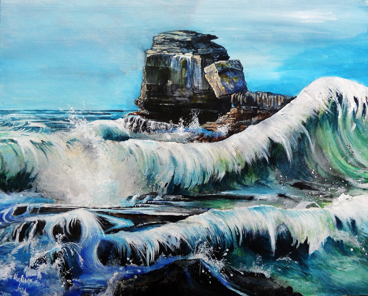 CobbinSteve1's tweet photo. ..finished! #Portland #portlandengland #painting #landscape #art #Dorset #DorsetHour can you see the difference? https://t.co/uqunRx2Gmu