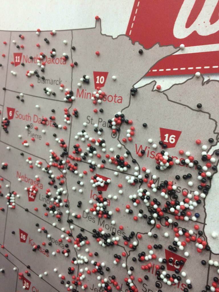 Bettin2016's tweet photo. We marked our place on TSC map of growing FFA members. @MCWFFA https://t.co/QXUBD3Jy89