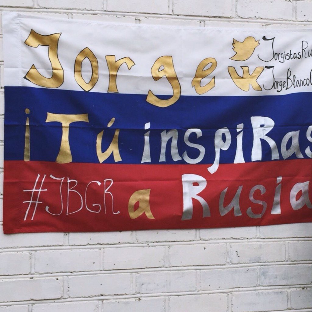 JorgistasRusia's tweet photo. definitivamente el video de hoy es muy especial para nosotros xq
NUESTRA BANDERAAA NUESTRA BANDERAAAAA #JBGR 🇷🇺🤘🏽⭐️ https://t.co/e7KaAE1I2m