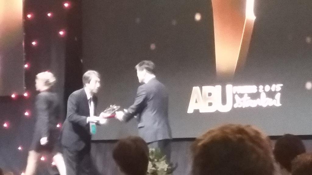 KbsAce's tweet photo. ABU prize 2015 진행중. 우리가 비교하기 힘든 기술력이나 방송수준이지만 그 숨은 이야기와 열정은 목격하는 순간, 내가 진정한 방송인이었나 돌아보게 된다.
방송은 이 시대 진정한 그 사회의 거울이다. https://t.co/SeeL1XqQpb
