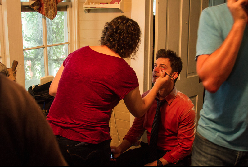 RBrandonJohnson's tweet photo. #BTS on #FBF for @WorryDollsMovie ;) Happy Halloween! Trailer: https://t.co/jNxZ2gqBfS RT! #WorryToDeath https://t.co/CEKp0GCgpW