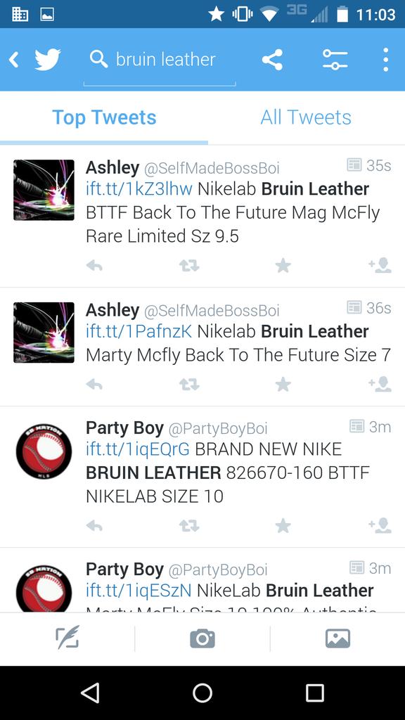 Dualidean's tweet image. As expected, all the Nike Bruin shoes released today were scooped up by bots and none left for fans. Thx @NikeLab