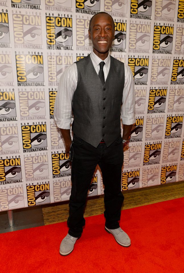 Dapper no matter what suit he dons. Join us in wishing War Machine, a happy birthday. 