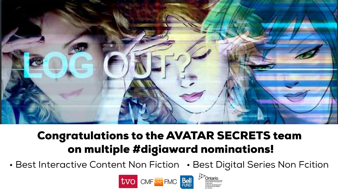 ramonapringle's tweet photo. Yayay! Go team go! #AvatarSecrets #DigiAwards @tvo @BellFund @CMF_FMC @OMDCtweets https://t.co/YCe3AEHYQT