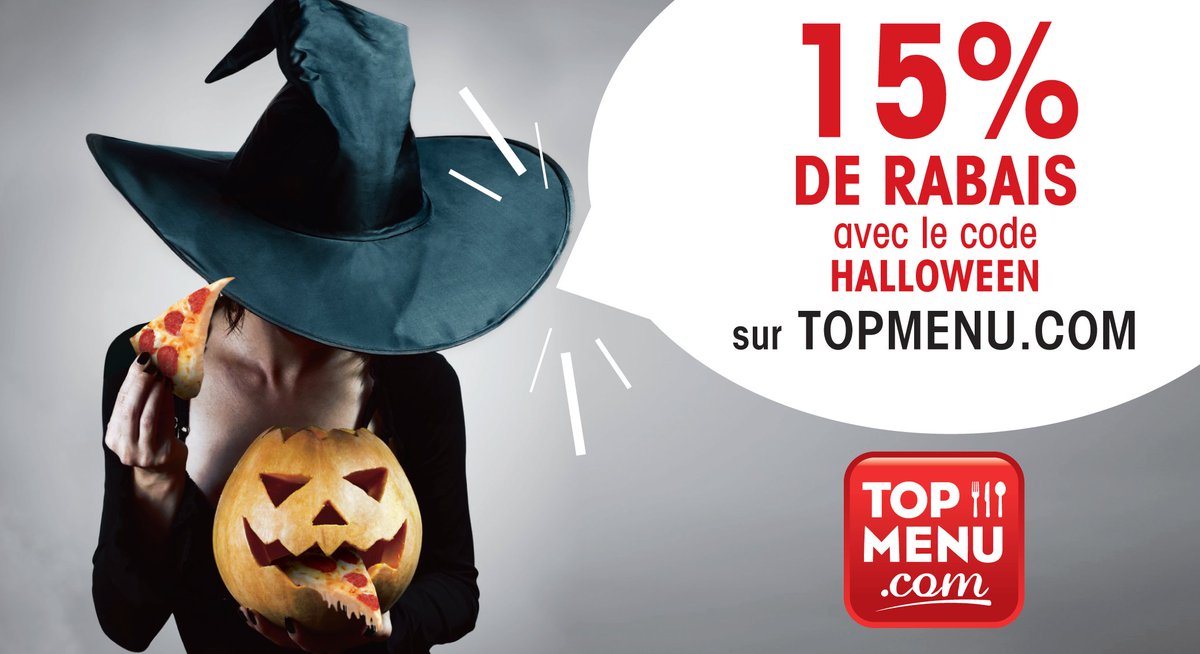 topmenuweb's tweet photo. Enjoy a 15% off with the code HALLOWEEN this week-end on https://t.co/iJPqq4eM7V. https://t.co/eZzJSLPhvX