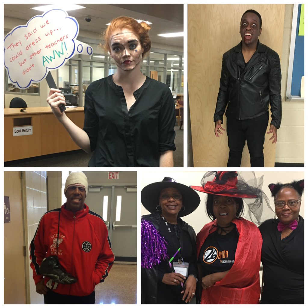 huhsmedia's tweet photo. Harding+ Teachers=Halloween Madness! https://t.co/R983504jX5