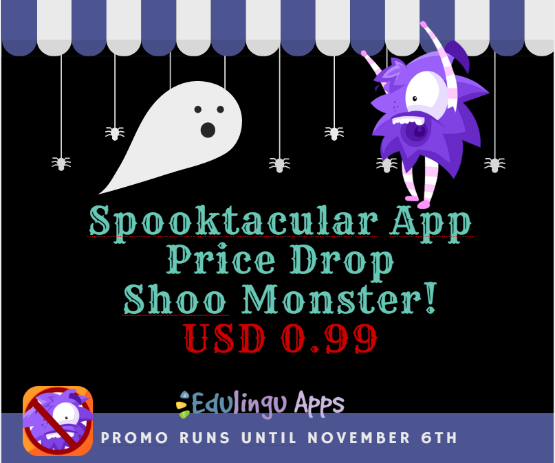 Edulingu's tweet photo. Spooktacular! Shoo Monster! is one of the best #Halloween #Apps on https://t.co/0qfTKvejbC https://t.co/Kzv0Ys0Svp https://t.co/z2XzO4vlPQ