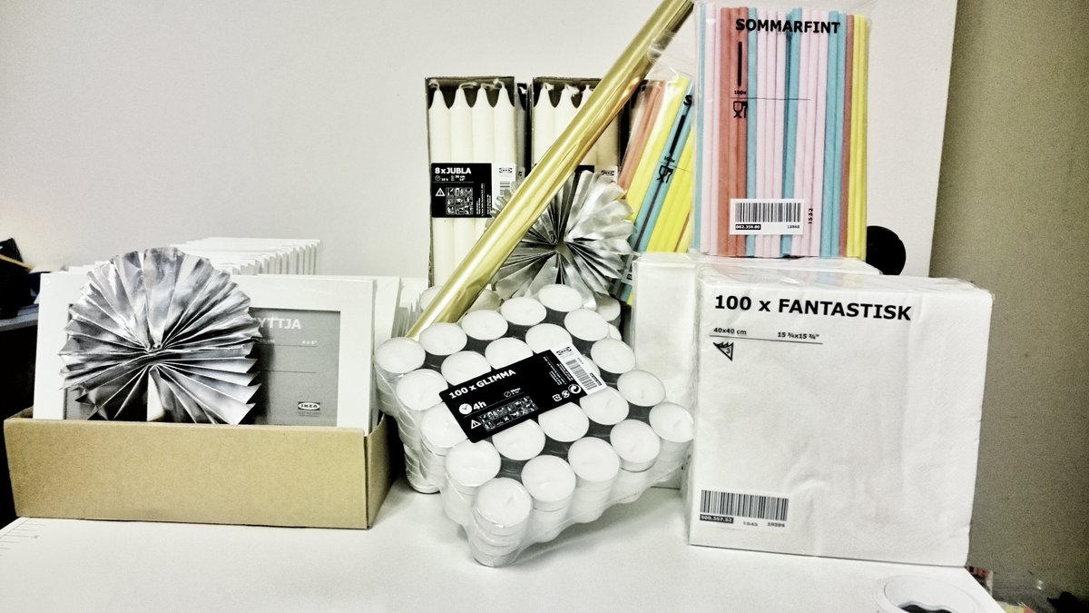 lightupballffm's tweet photo. 8 Tage - die Kerzen, Strohhalme und Geschenke sind gekauft. #lightupball2015 #maihiro #bembelevent #kfg #festland https://t.co/knobkSNvp8