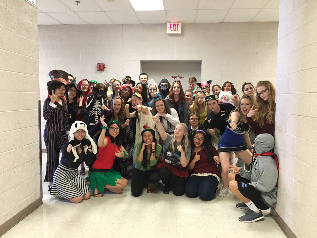 MHS_Orchestra's tweet photo. Hope you caught our Halloween performance at the cafeteria today!! https://t.co/URJ7tQ92PQ