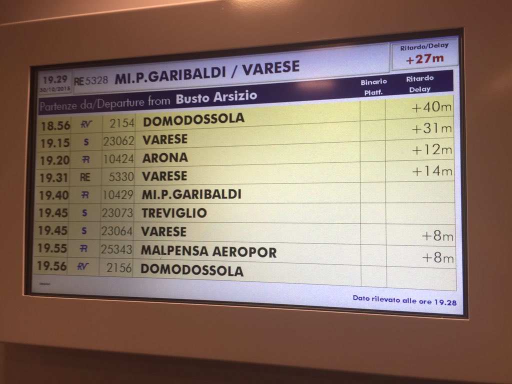 "La disorganizzazione di @TRENORD_treVA ci ha fatto odiare Expo" cit. <a href="/PendoGallaMI/">Pendolari Galla MI</a>