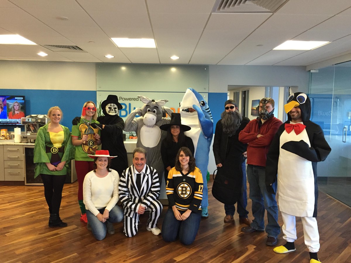 BlueSnapInc's tweet photo. Celebrating Halloween BlueSnap style! Happy Halloween from our office to yours :) https://t.co/Jot8wjn6bH