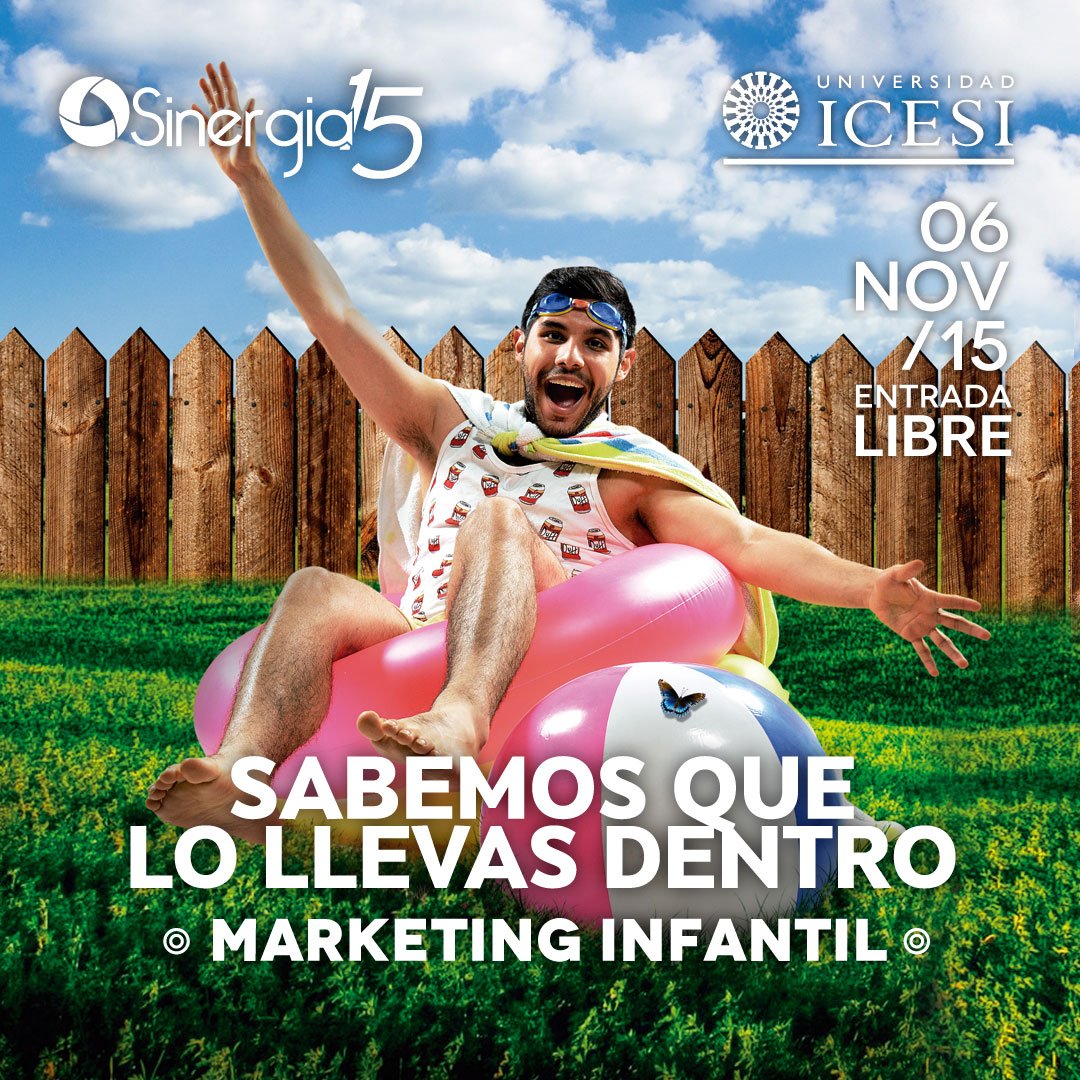 David_Betan's tweet photo. #SabemosQueLoLlevasDentro Te esperamos, 6 de nov. en auditorios de#UniversidadIcesi en #Sinergia15. @SinergiaIcesi https://t.co/2INJMd37rP