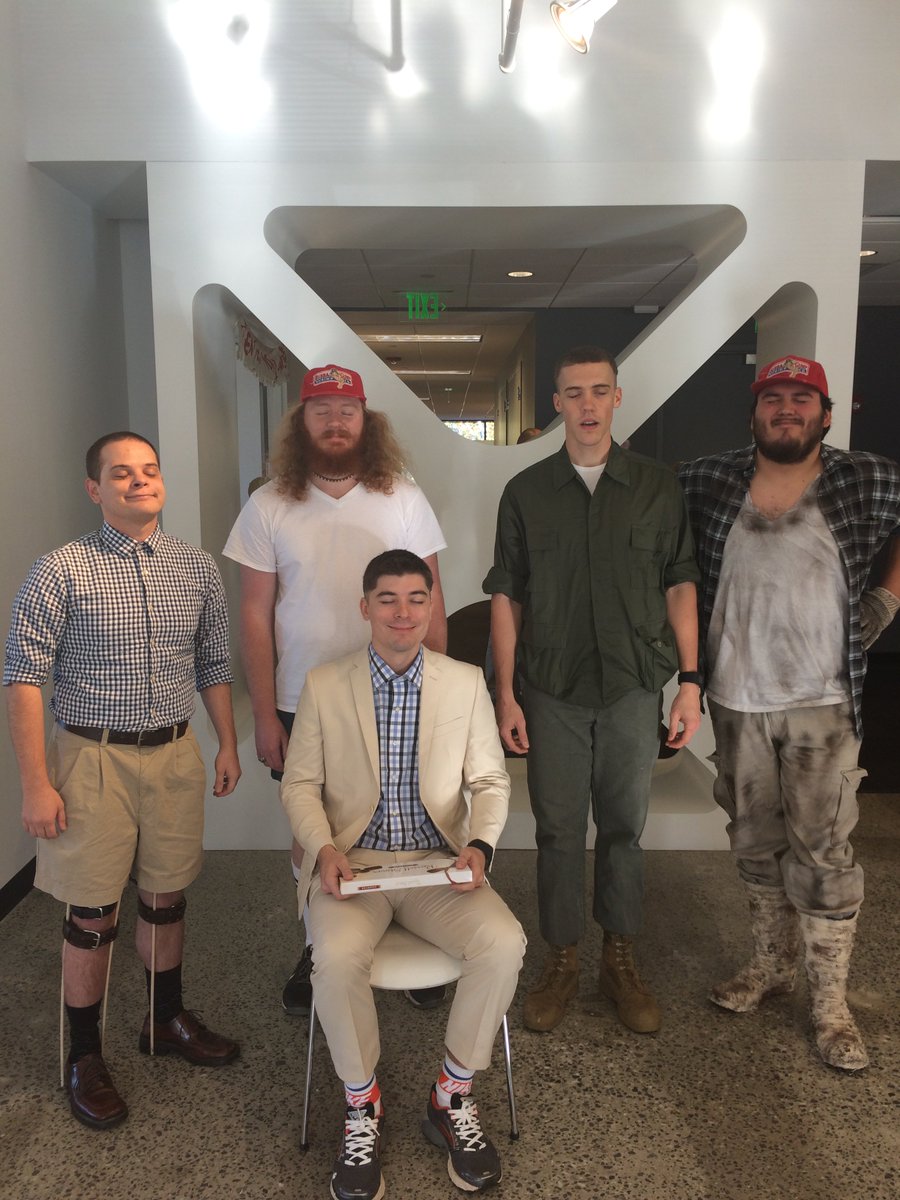 Mama always said, Halloween <a href="/Daxko/">Daxko</a> would be ridiculous #DaxkoHalloween #ForrestGump #StupidIsAsStupidDoes <a href="/tomhanks/">Tom Hanks</a>
