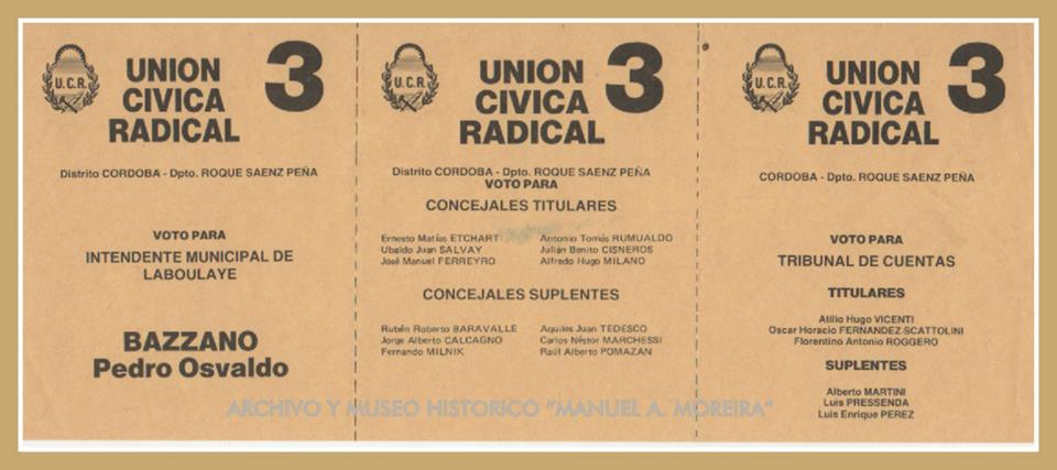 JRLaboulaye's tweet photo. 32 AÑOS DE LA RECUPERACIÓN DE LA DEMOCRACIA.30/10/83 Todos los argentinos volvimos a elegir nuestros gobernantes. https://t.co/LGaK6xb5lY