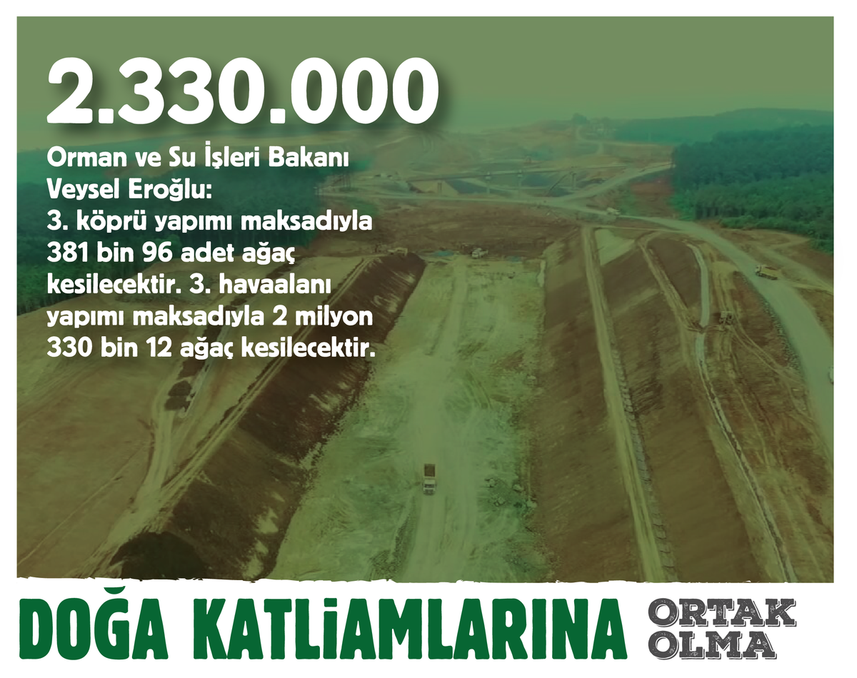 occupy_CHP's tweet photo. Ağaca, dereye, doğaya saygı göstermeyenlere #OrtakOlma 1 Kasım'da doğa katliamlarını durdur. https://t.co/m3rYgAKxia