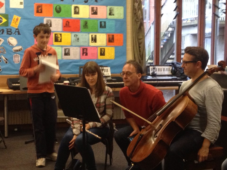 Judith3Robinson's tweet image. One of 12 pieces in development; world premieres coming tomorrow! #gocompose @soundandmusic @hertsmusic