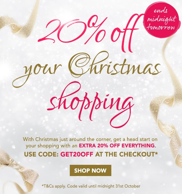 Secretsales.com 20% off till midnight tomorrow! Use code GET20OFF, Enjoy! <a href="/Secretsales/">Secret Sales</a>