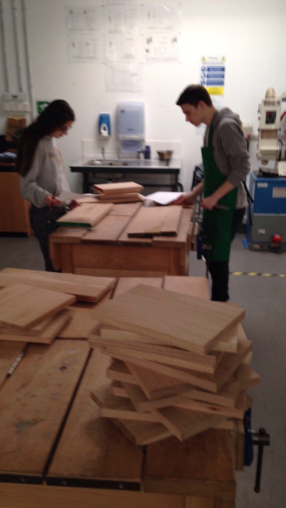 Madera_ye's tweet photo. some of our team members hard at work on one of our production days🔨 https://t.co/x4fKinX8B6