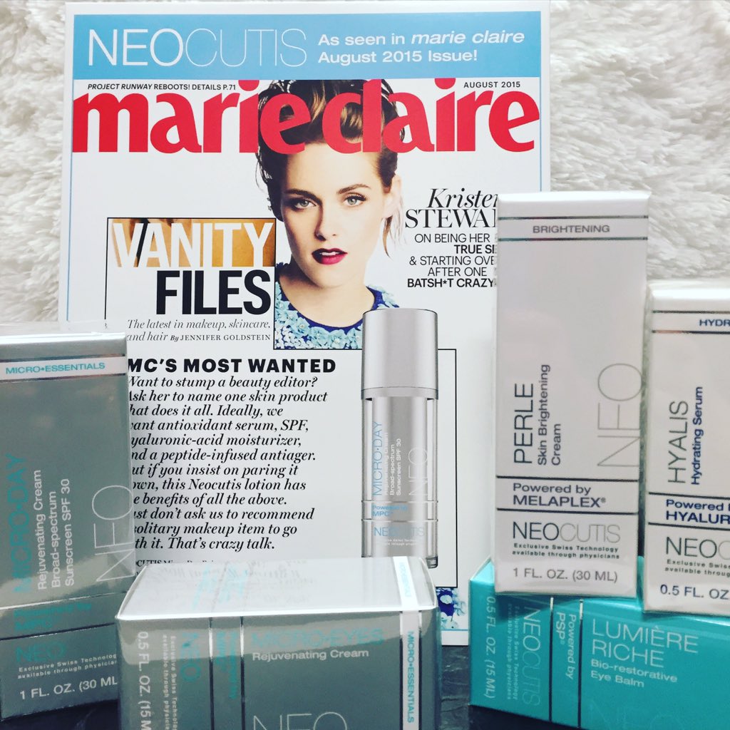 PureSkinMedSpa's tweet photo. Obsessed with everything @neocutis!! As seen in @marieclairemag #neocutis #skincare #antiaging #pureskin #ctskin https://t.co/6lANOvITC3