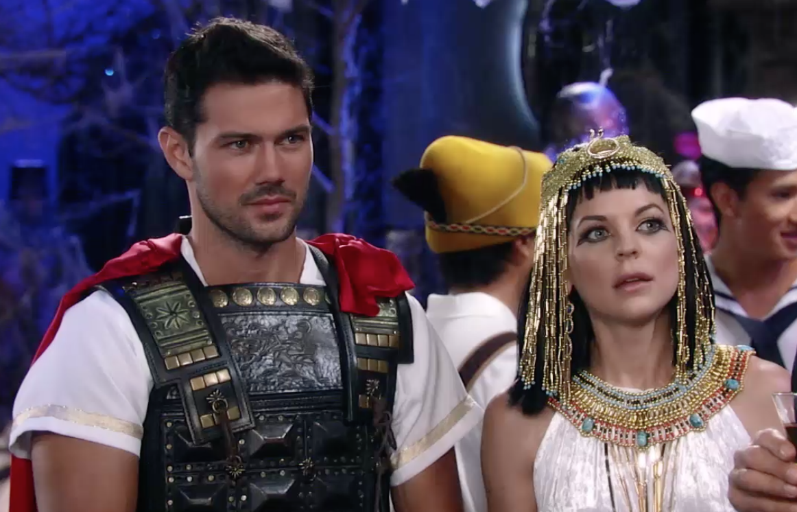 valentinifrank's tweet photo. #Halloween is full swing on #GH !! Watch out!! @GeneralHospital @RyanPaevey @teenystweeting #FallinLoveWithGH https://t.co/9b22E1ZJd5