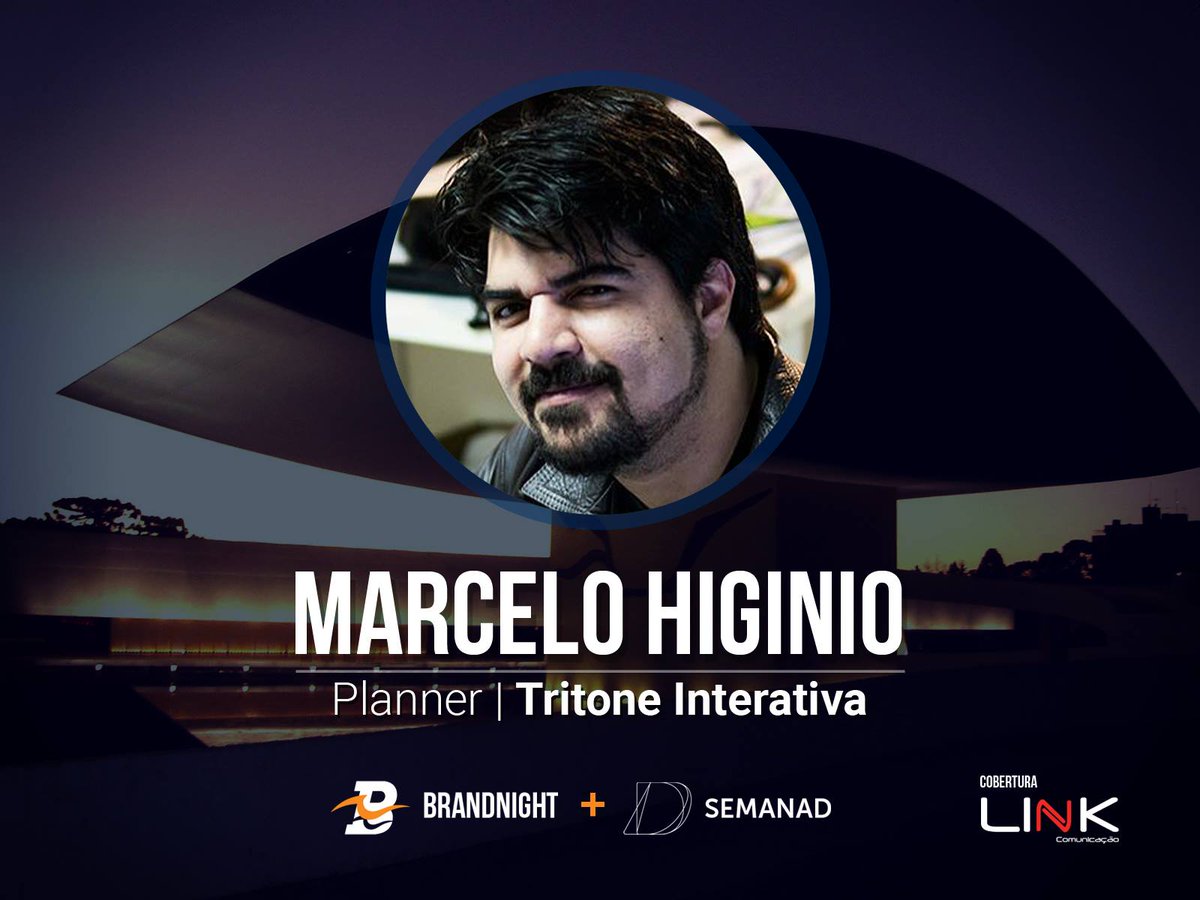 _BrandNight's tweet image. Com vocês nosso primeiro convidado | Marcelo Higinio, da Tritone Interativa (SP). tinyurl.com/brandnight
