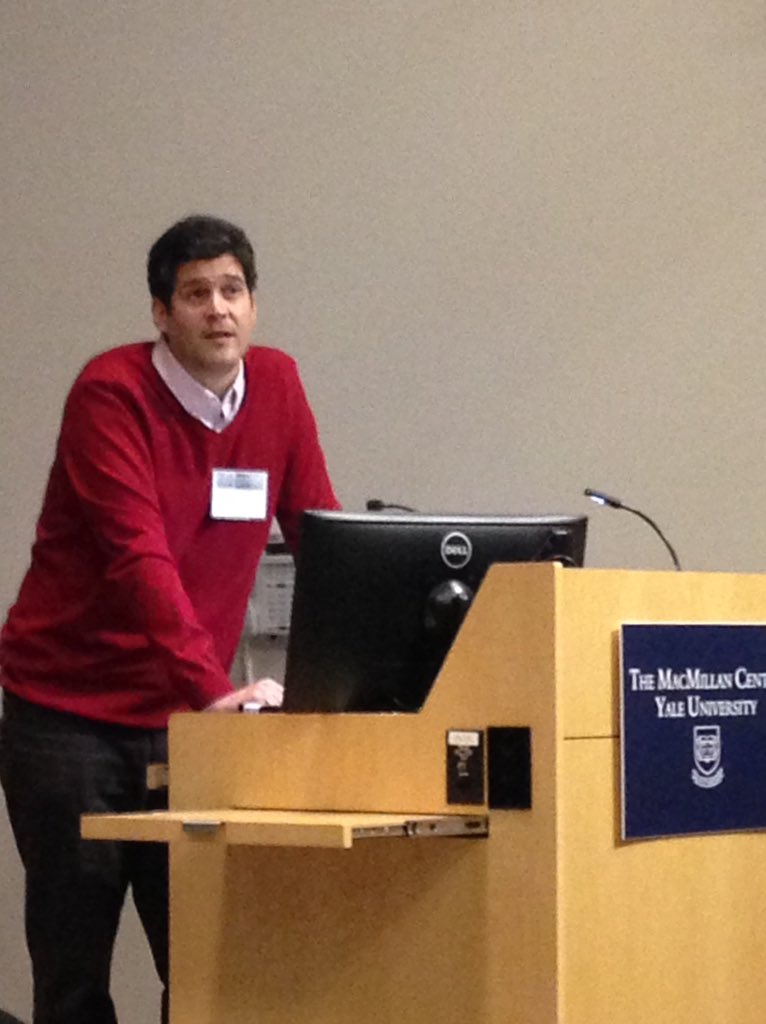 araujohistorian's tweet photo. Now @AlejandroEGmez “Attitudes &amp; Sensibilities Towards Coloured Afro-Descendants in the Spanish Atlantic" #GLC2015 https://t.co/NQhixRVWKd