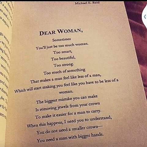 #realwoman knows the #realman