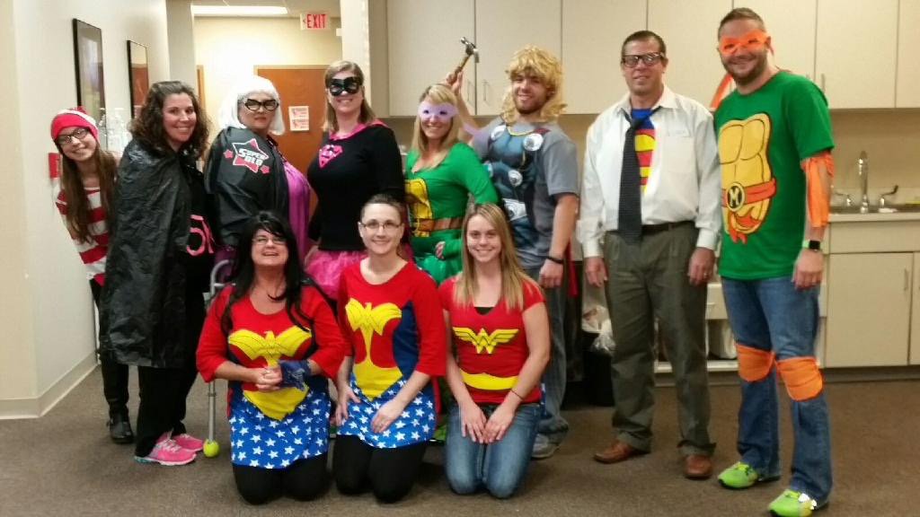 Advance_PT's tweet photo. We've got a spirited team at our Quincy West clinic! 🎃🕸 https://t.co/GDGqGs0TOY