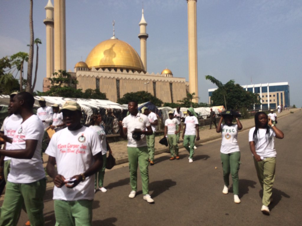 ce_ngwu's tweet photo. Muslim faithfuls donated 104k after prayers at National Mosque today #SaveCorperJoe from Leukemia @Gidi_Traffic https://t.co/75HzXZFBXY