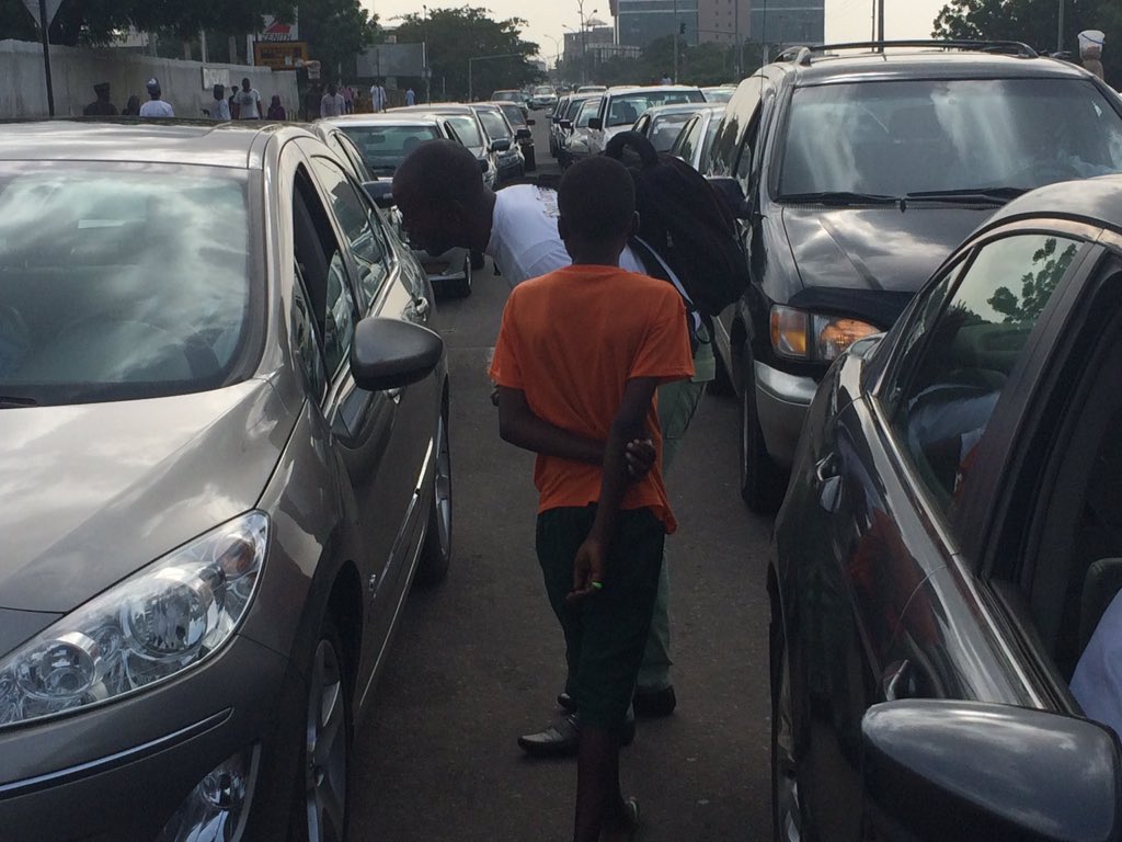 ce_ngwu's tweet photo. Muslim faithfuls donated 104k after prayers at National Mosque today #SaveCorperJoe from Leukemia @Gidi_Traffic https://t.co/75HzXZFBXY