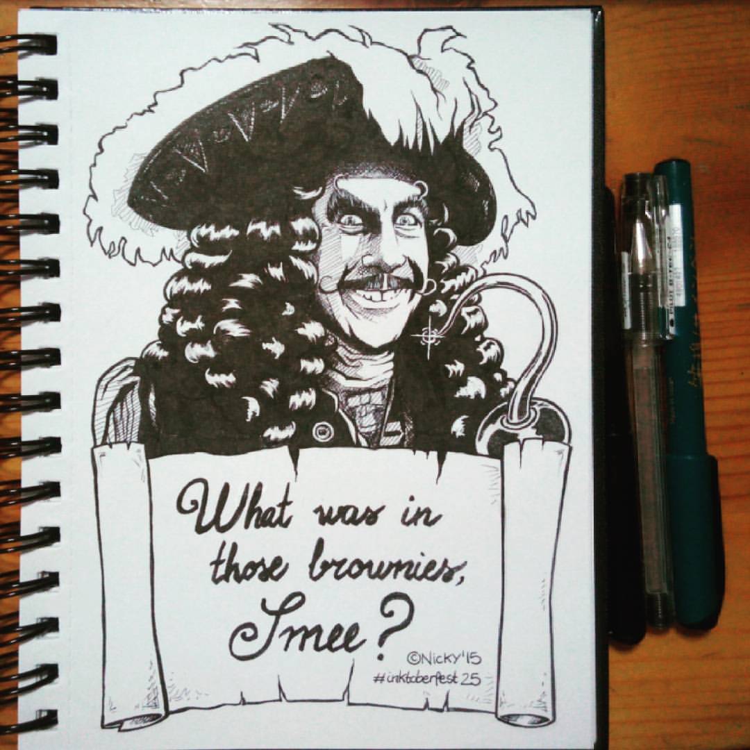 Nickychan's tweet image. #inktober #inktober2015 #inktoberspain #inktoberspain2015 #inktoberfest #inktoberfest2015 @drawjam 25/31