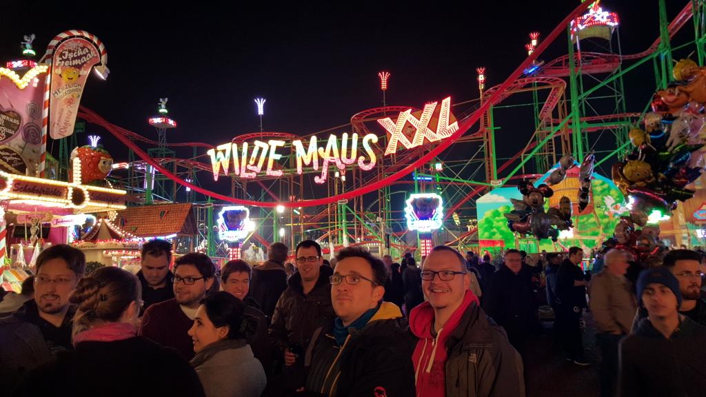 Evening with <a href="/agra_uni_bremen/">AGRA Uni Bremen</a> at #Freimarkt in #Bremen