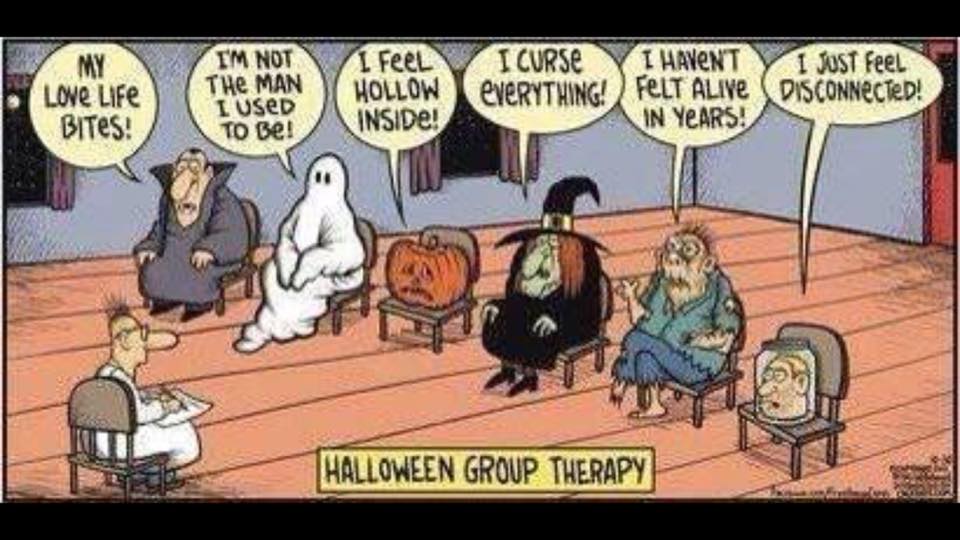 dkeplertherapy's tweet image. Some Halloween #psychhumor
