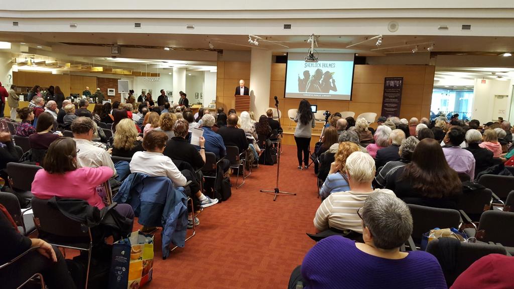 SherlockTour's tweet photo. #SherlockTO @torontolibrary https://t.co/OdRaH25KlS